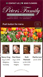 Mobile Screenshot of petersfamilyfuneralhomes.com